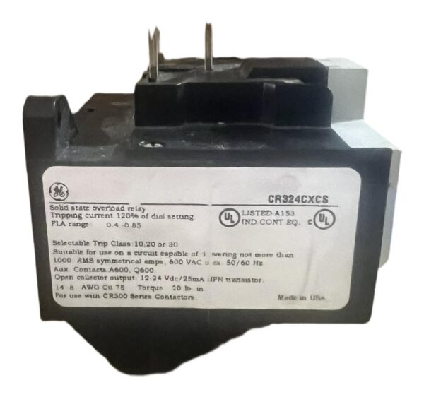 Rele Termico CR324CXCS U 0,4 - 0,85 FLA